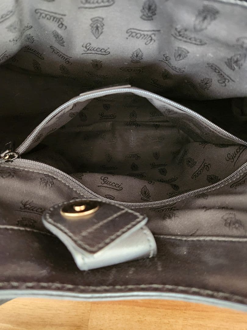 【未使用品】GUCCI グッチ シマ ハンドバッグ レザー CG柄 ブラック