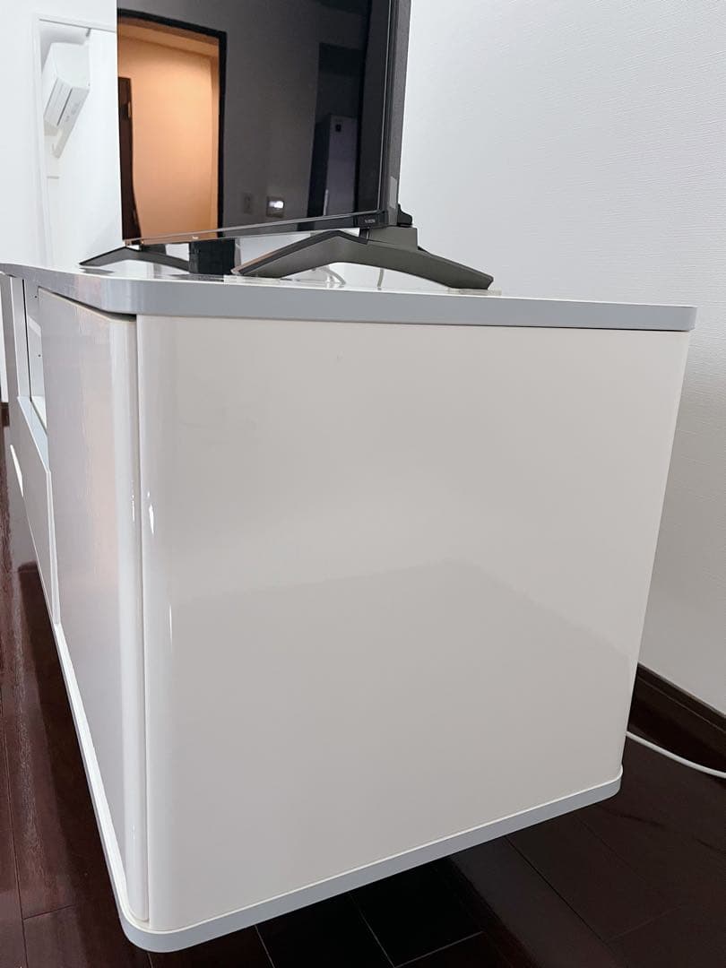 【美品】IKEA テレビ台 ホワイト 収納たっぷりTV台 横幅160cm