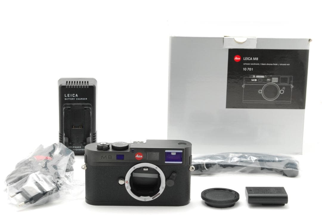 ショット数2590回！ 【美品 元箱付】 ライカ LEICA M8 ブラック