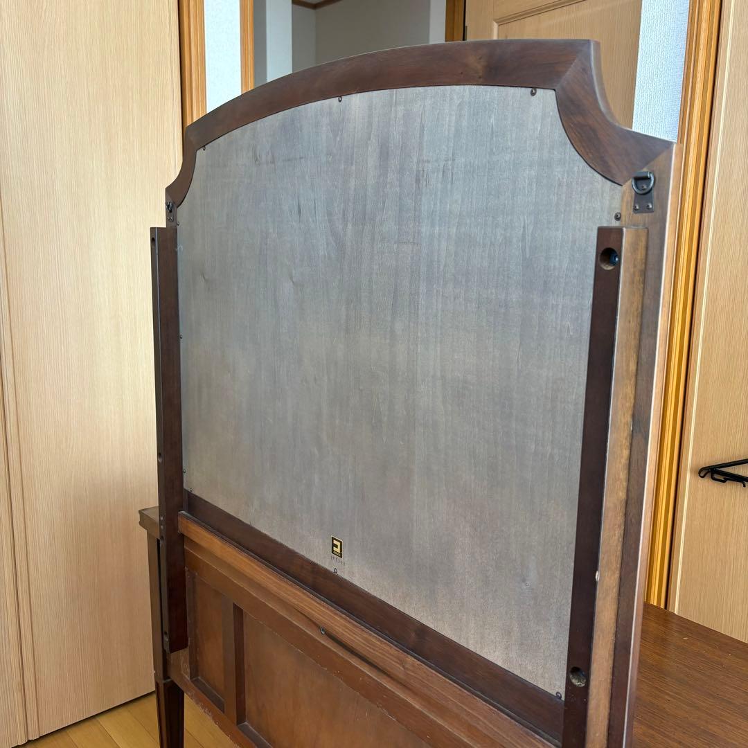 kosuga 木製 ドレッサー 鏡付き アンティーク クラシック