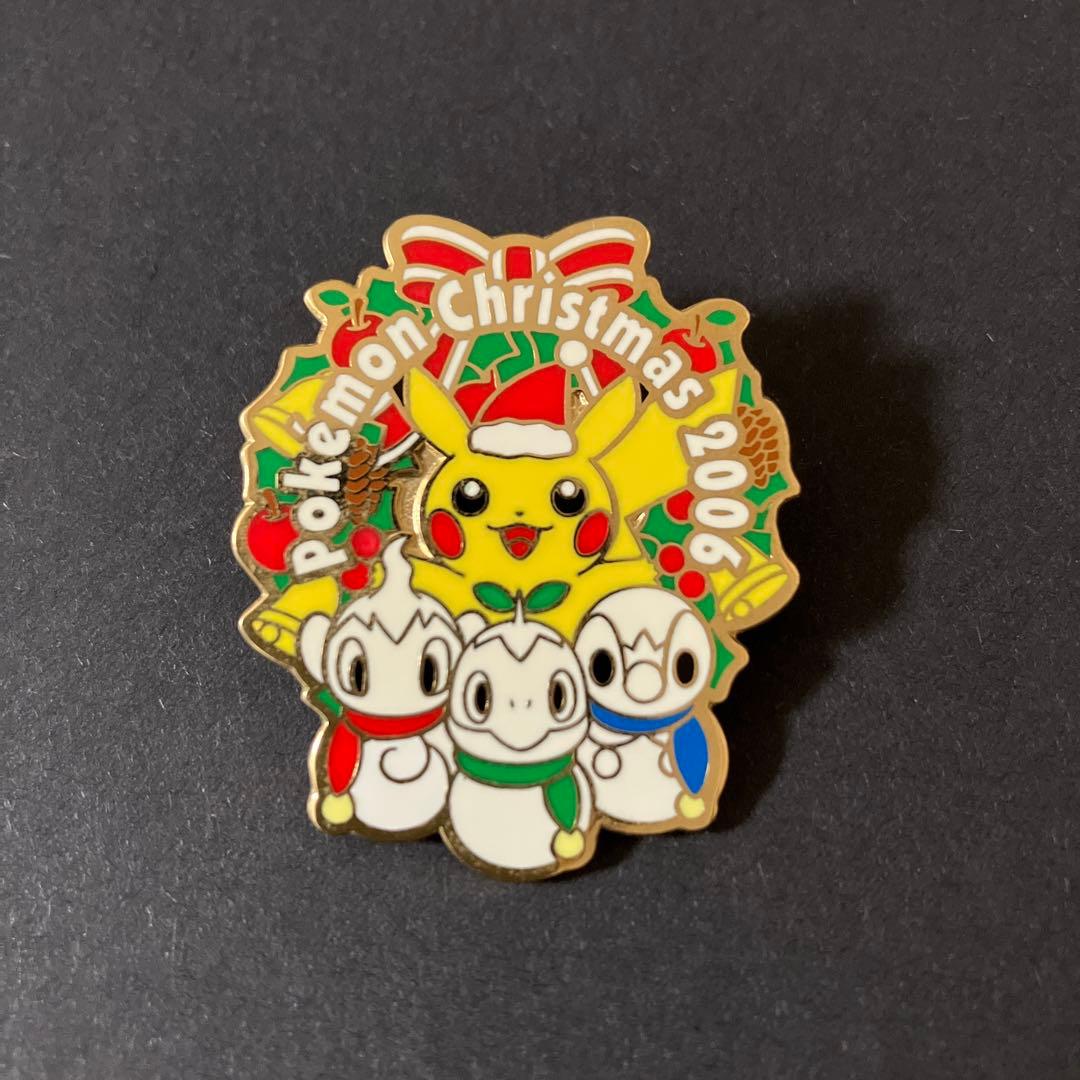 ポケモン ピンバッジ ピカチュウ クリスマス 2006年