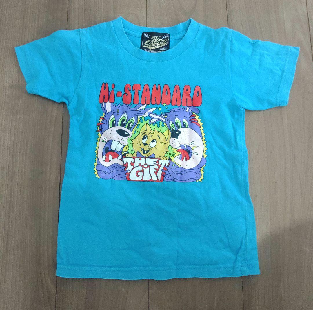 Hi-STANDARD Tシャツ（ホワイト/ブラック）キッズ(イエロー/ブルー)