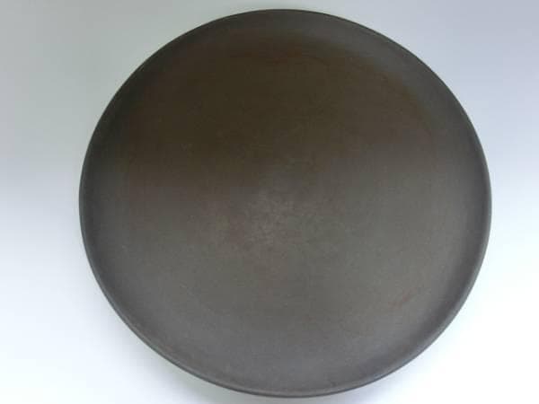 大皿■中国宜興 紫泥 唐物 紫砂 古い皿 朱泥 菓子鉢 古玩 唐物 時代 骨董■