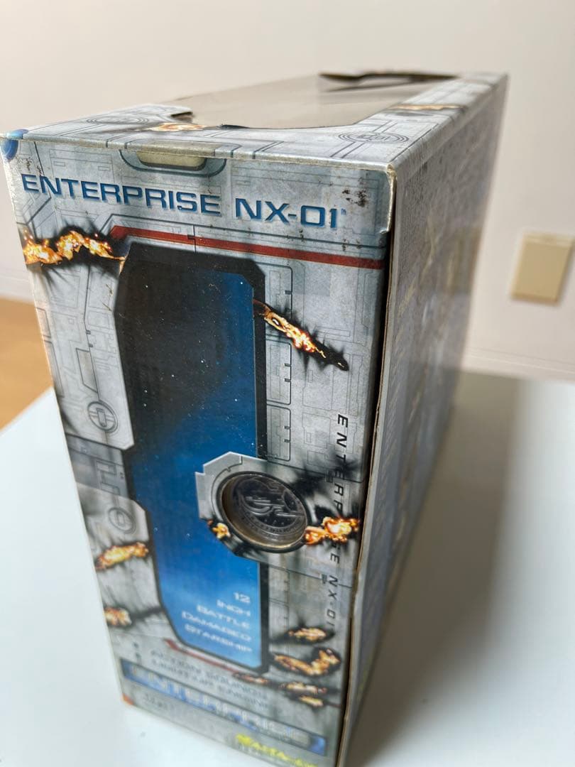 年末年始セール　スタートレック　エンタープライズ　NX-01 バトルダメージ