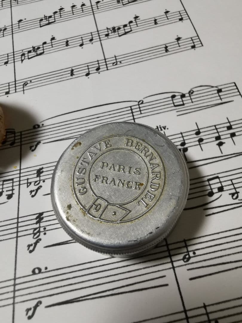 【貴重 缶ベル】幻の松脂 Gustave Bernardel