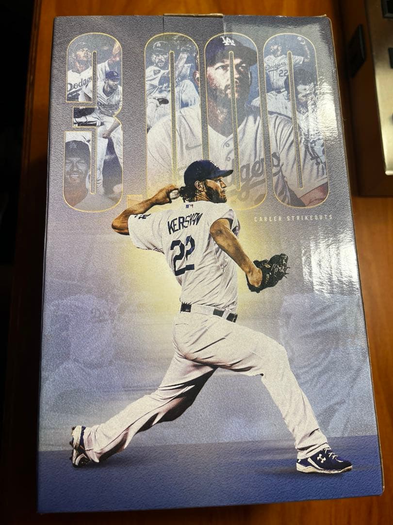 クレイトン・カーショウ 3000奪三振記念　ボブルヘッド