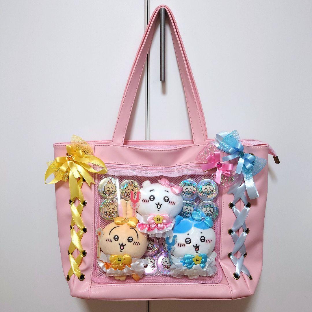 ちいかわ　痛バッグ　オタ活　ピンク　カバン　未使用
