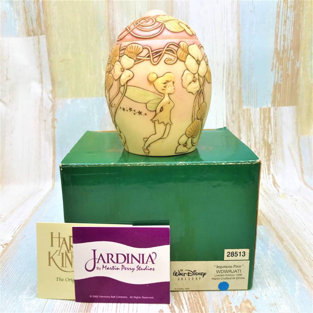 1500個限定 ティンカーベル フィギュア 小物入れ★ハーモニーキングダム