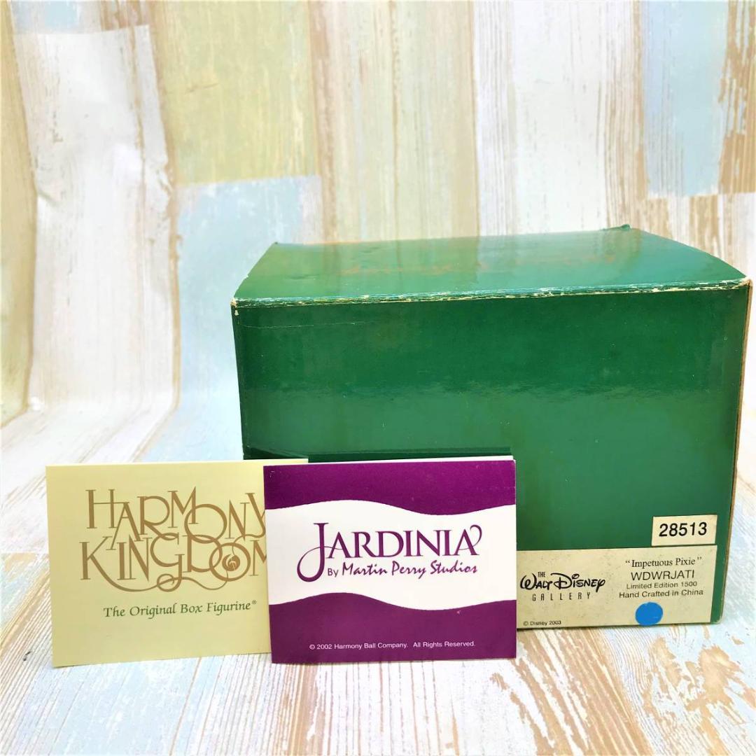 1500個限定 ティンカーベル フィギュア 小物入れ★ハーモニーキングダム