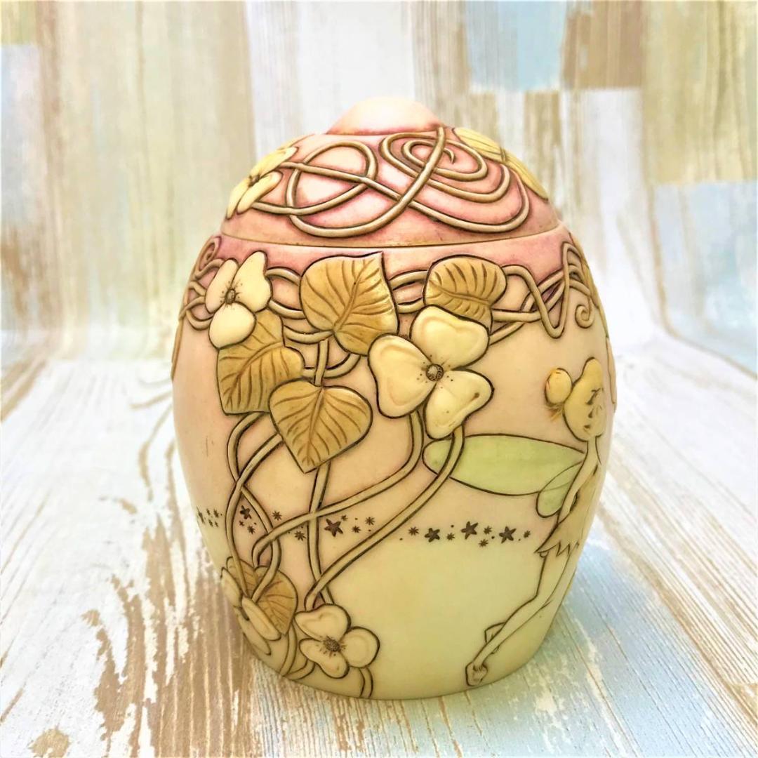 1500個限定 ティンカーベル フィギュア 小物入れ★ハーモニーキングダム