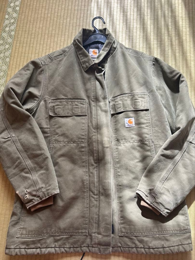 希少　Carhartt ダック地トラディショナルコート