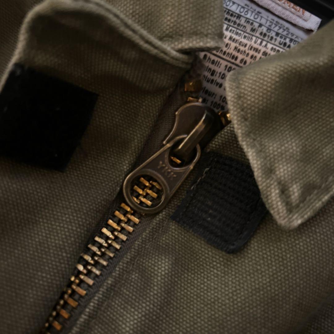 希少　Carhartt ダック地トラディショナルコート