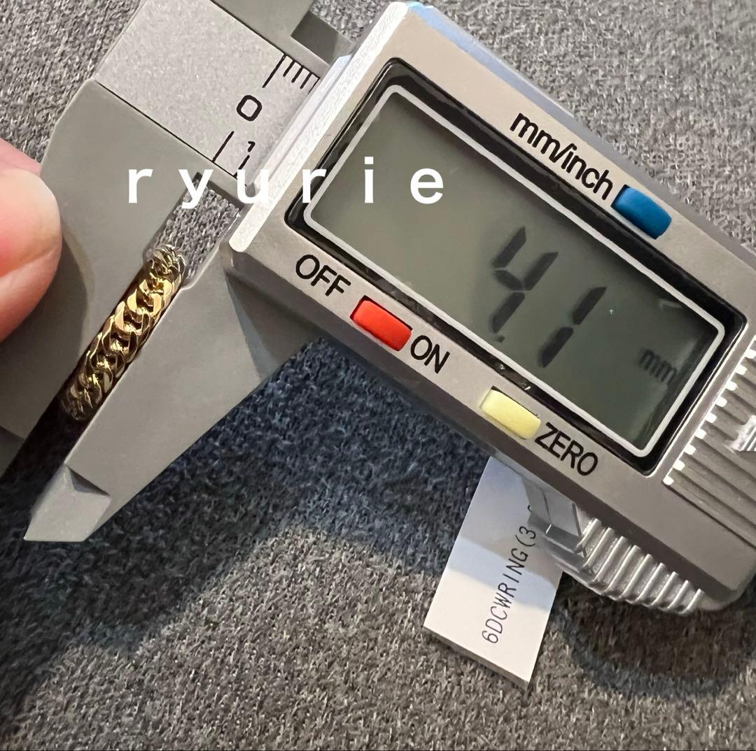 18金K18 6DC リング　ユニセックス