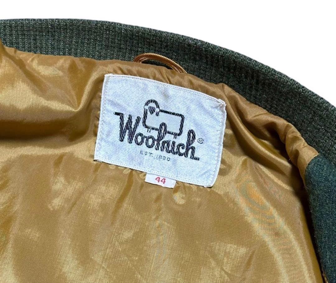 【ウールリッチ】オリーブグリーンボンバージャケット