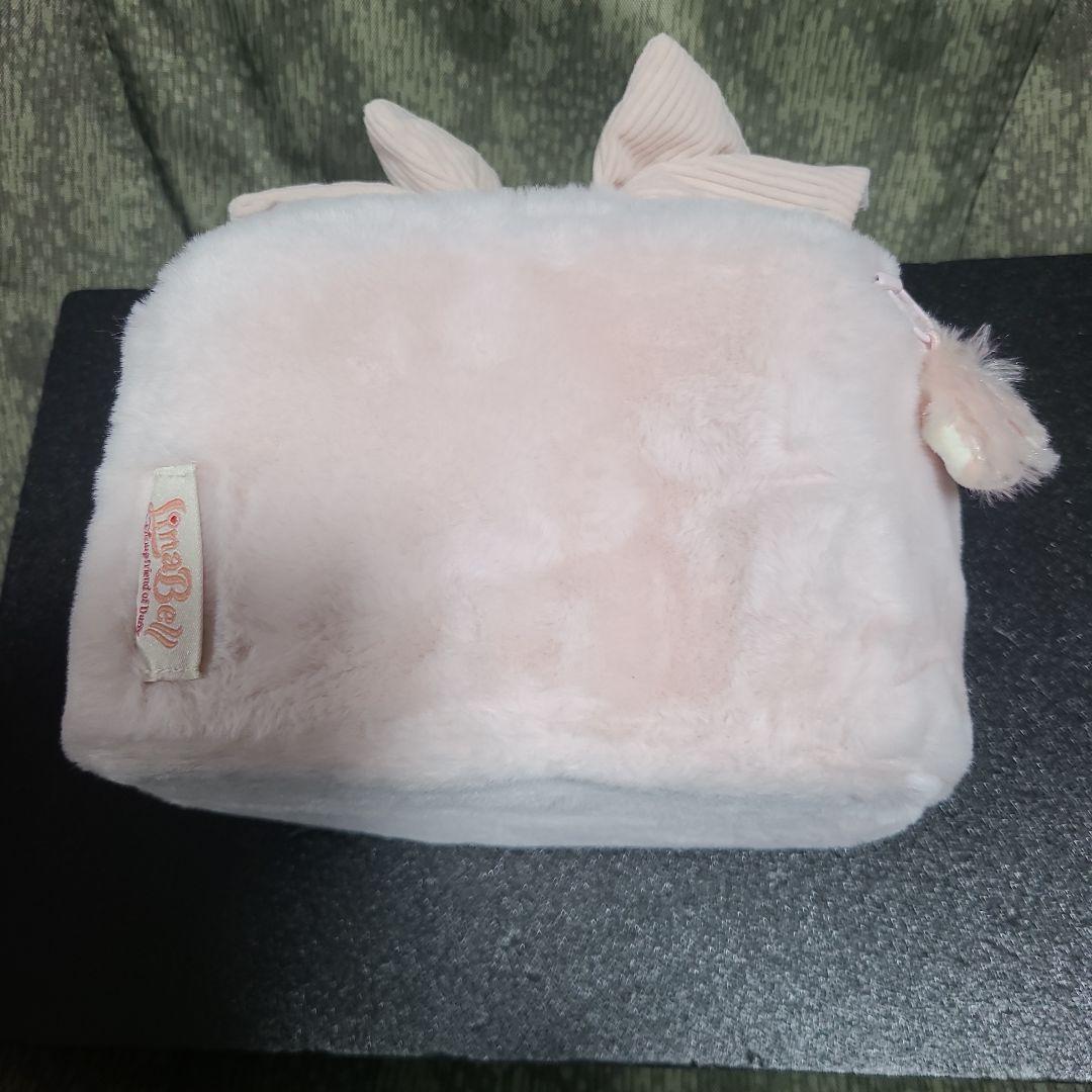 上海ディズニーランド限定 ふわふわ素材リーナベル バニテイ メイクポーチ