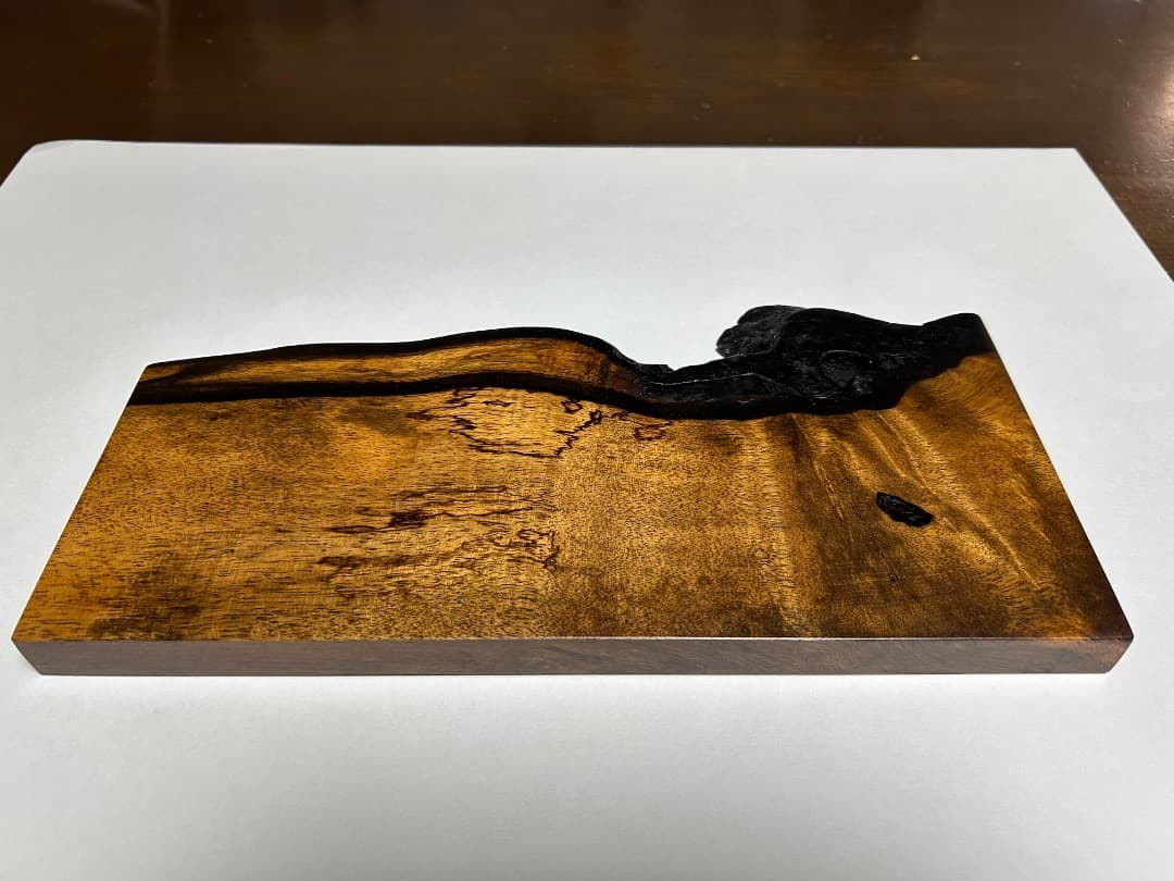 木製花台 (黒柿?)