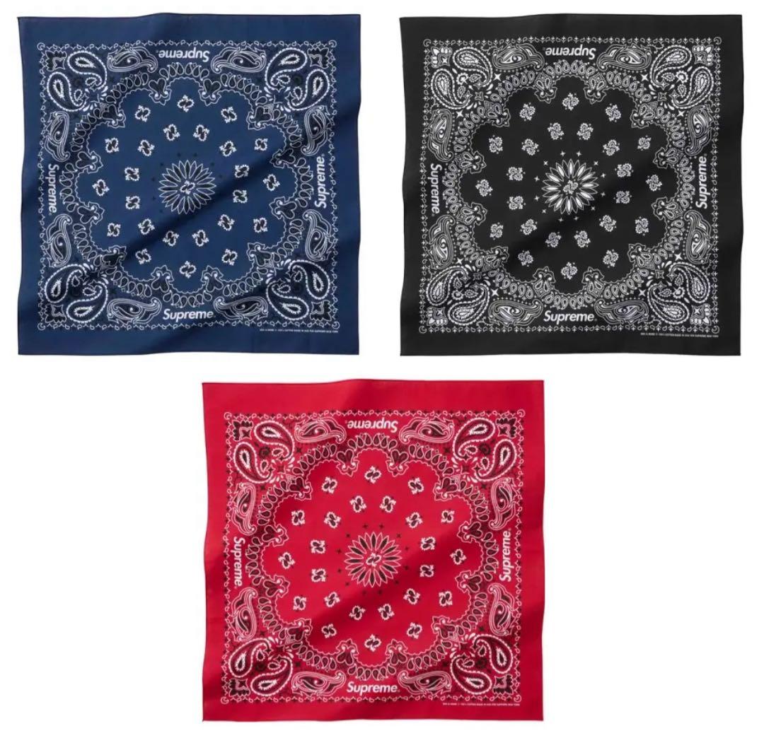 t*i様 Supreme バンダナ 3色セット ハブアハンク