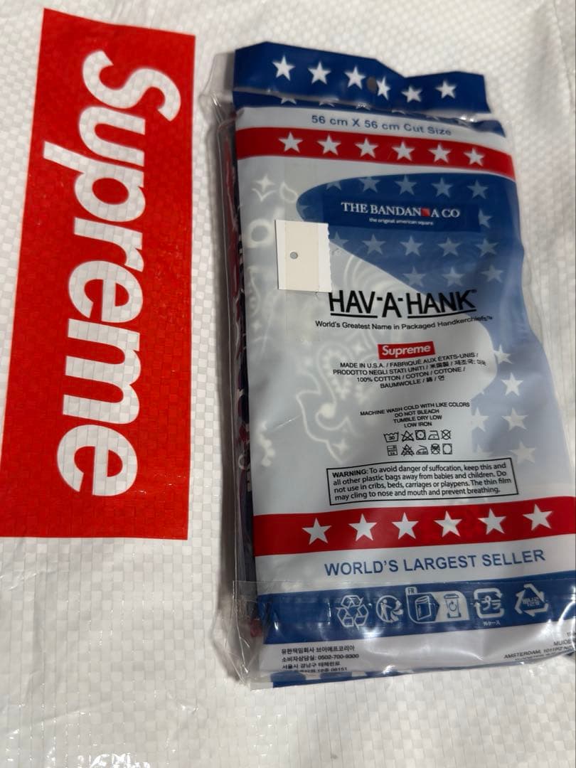 t*i様 Supreme バンダナ 3色セット ハブアハンク