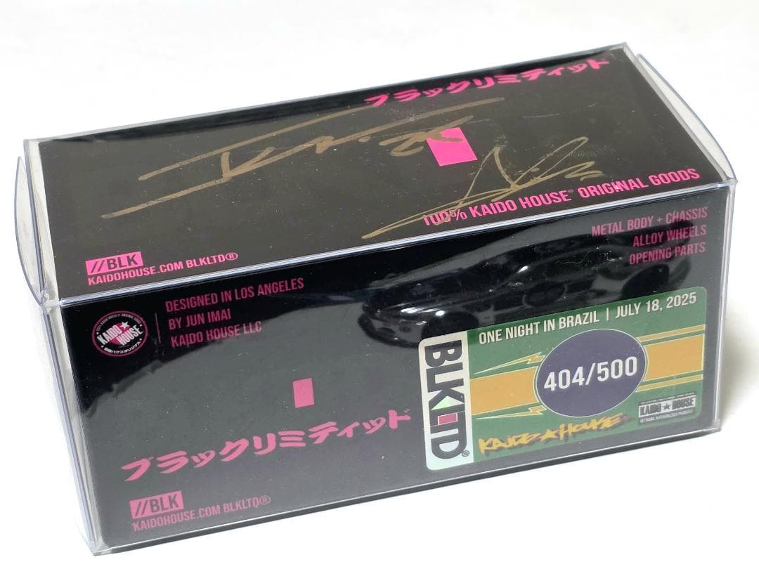 KAIDO HOUSE BLKLTD R34 ブラジル 限定サイン入り