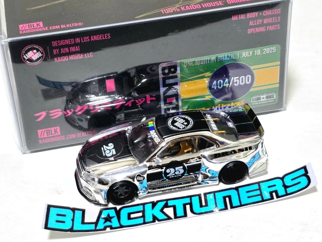 KAIDO HOUSE BLKLTD R34 ブラジル 限定サイン入り