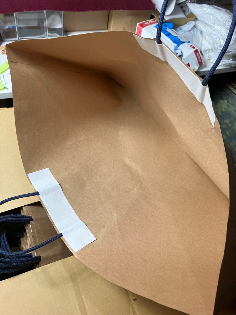 手提げ紙袋マチ無し　700×450サイズ　100枚まとめて