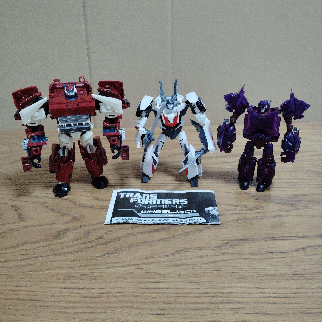 トランスフォーマープライム ホイルジャック テラーコンクリフジャンパー スワーブ