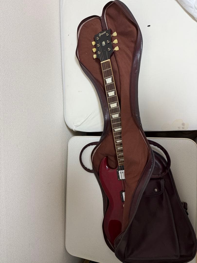 Greco SGスタイル エレキギター レッド