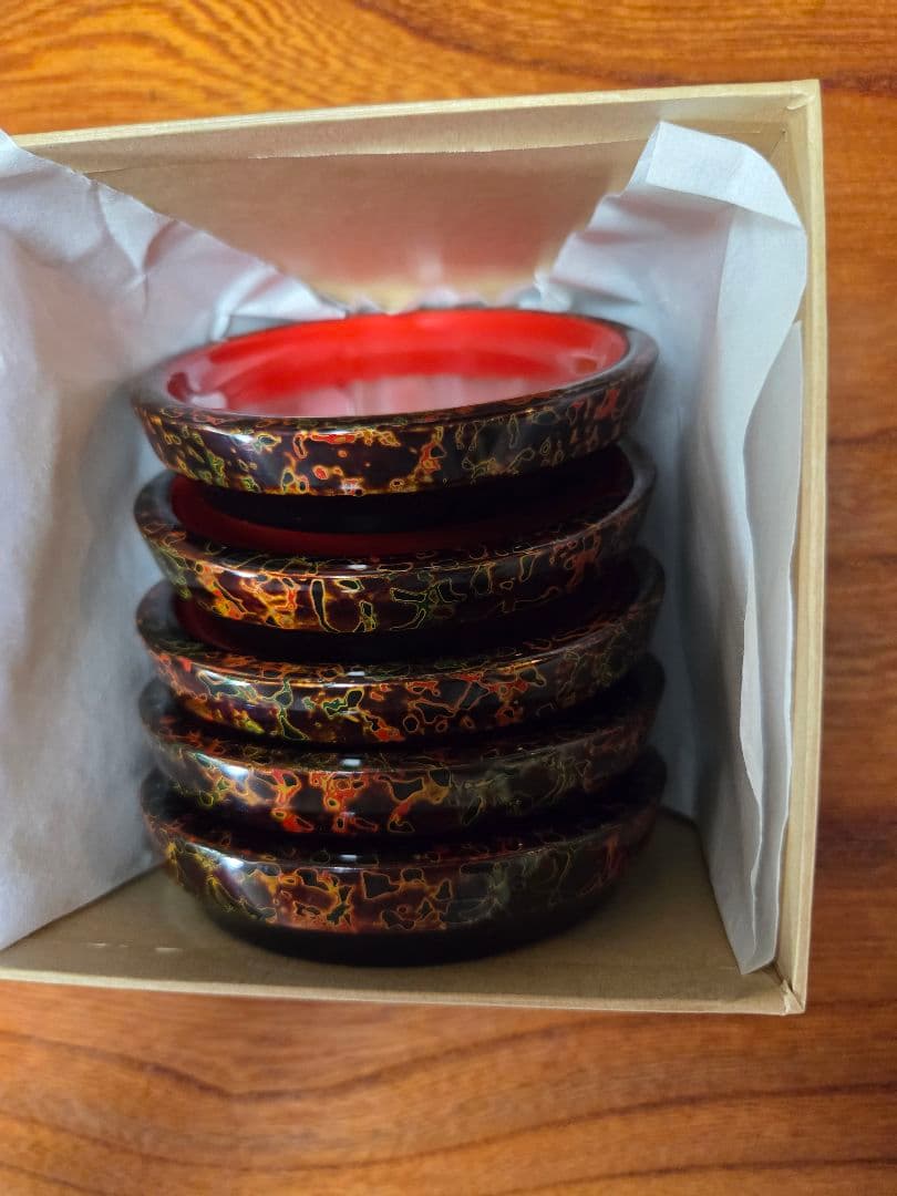 津軽塗　菓子うけ小鉢