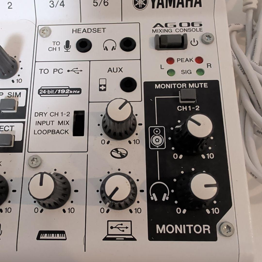 【期間限定】Yamaha AG06 ウェブキャスティングミキサー