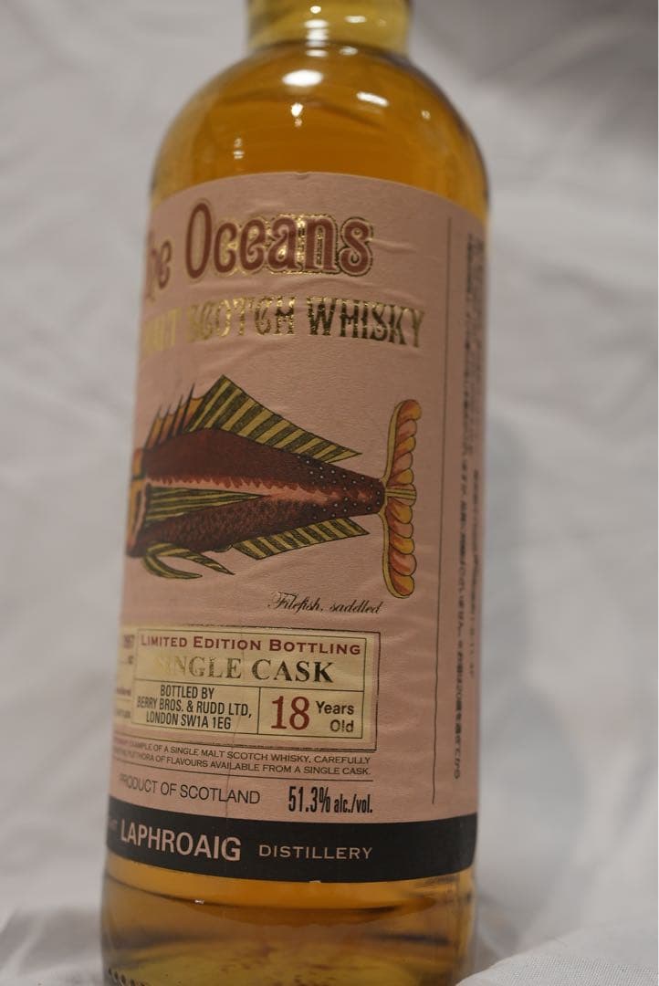 TheOceans 1997 Laphroaig18年 シングルカスク新品未開封
