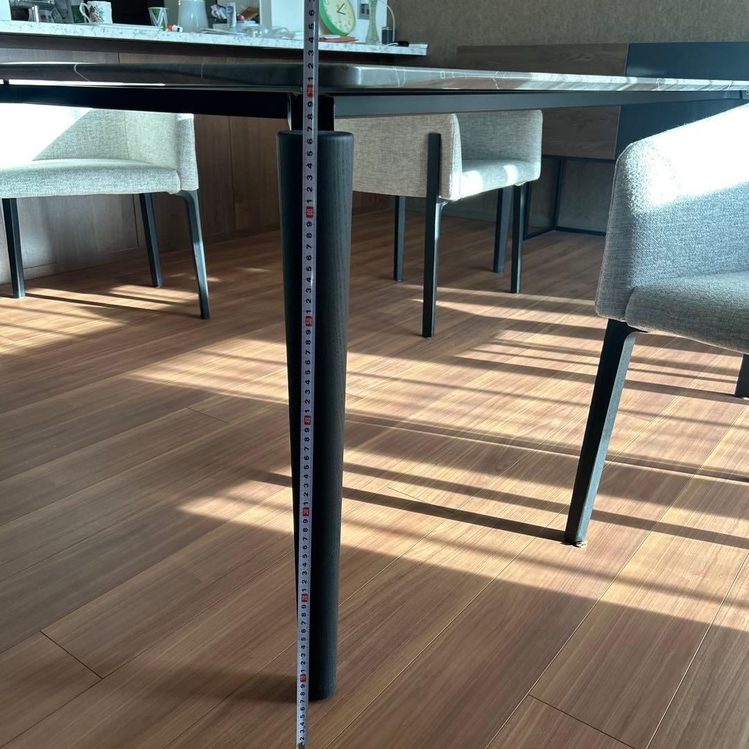 【momo】DePadova イタリア高級ダイニングテーブル&チェア４脚