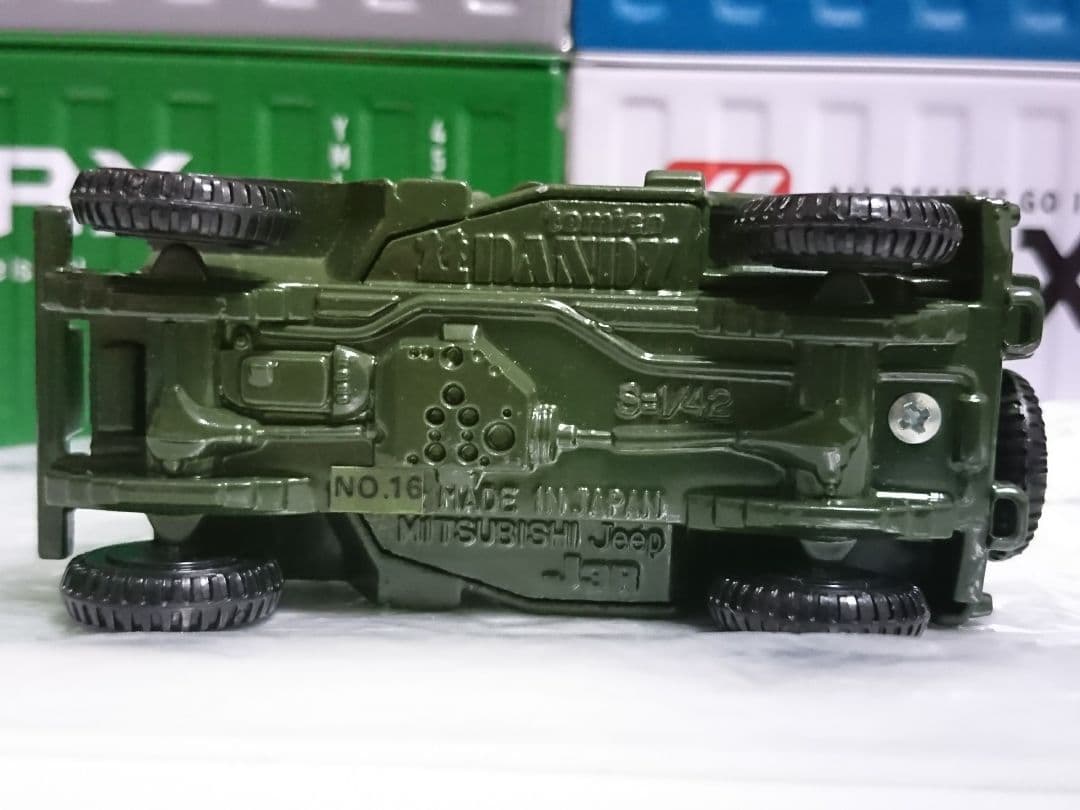 トミカダンディ 三菱 ジープ J3R 箱あり