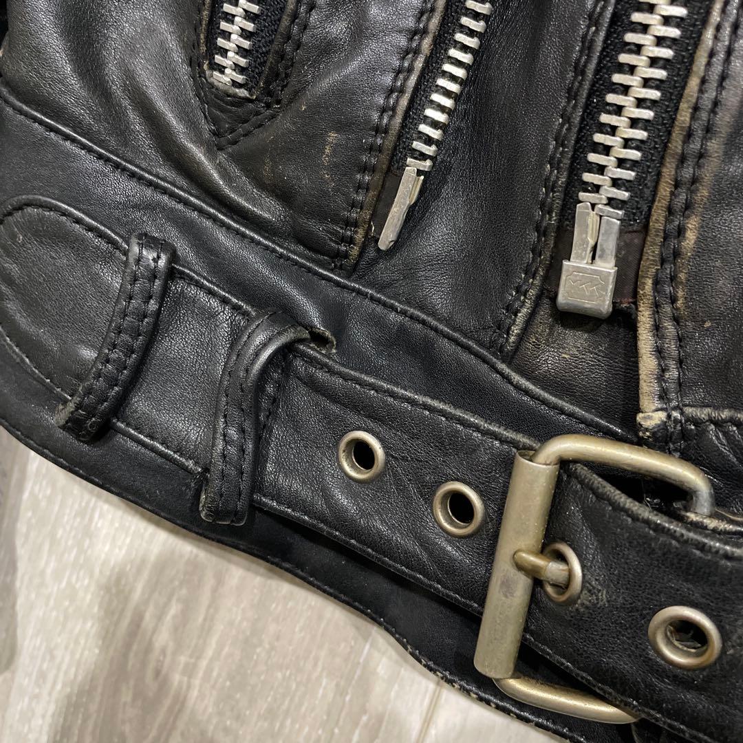 〜90s hein gericke ライダースジャケット レザージャケット 本革