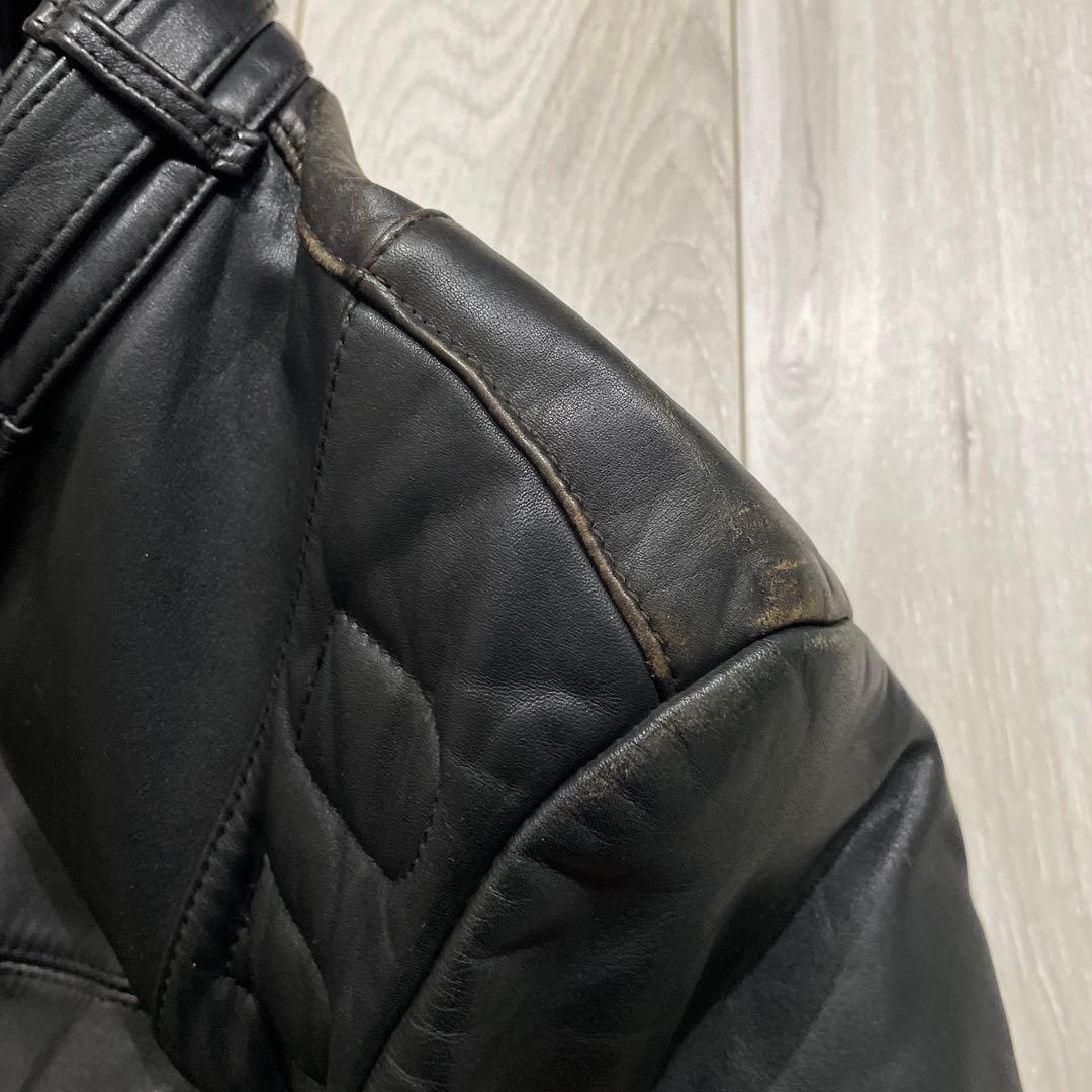 〜90s hein gericke ライダースジャケット レザージャケット 本革