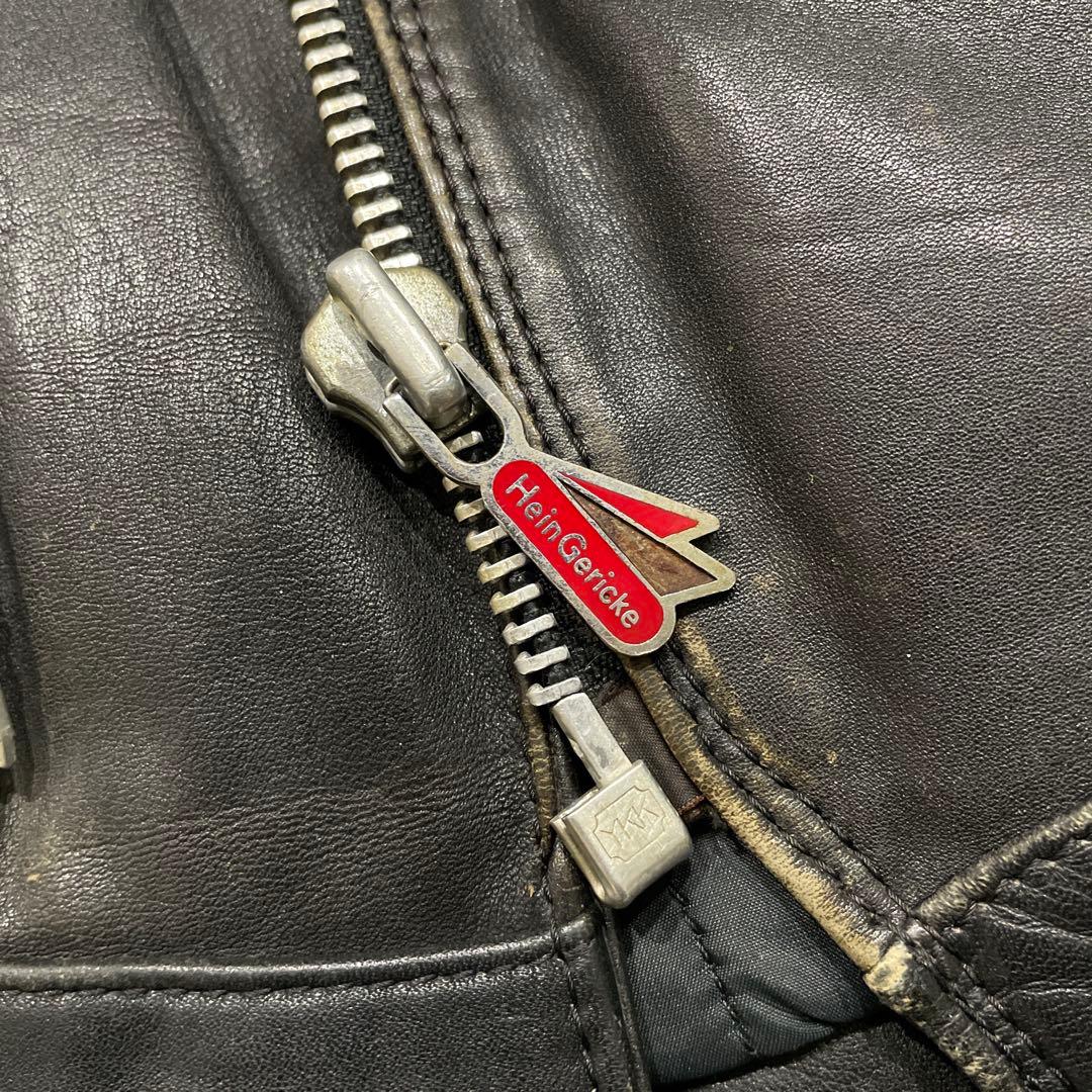 〜90s hein gericke ライダースジャケット レザージャケット 本革