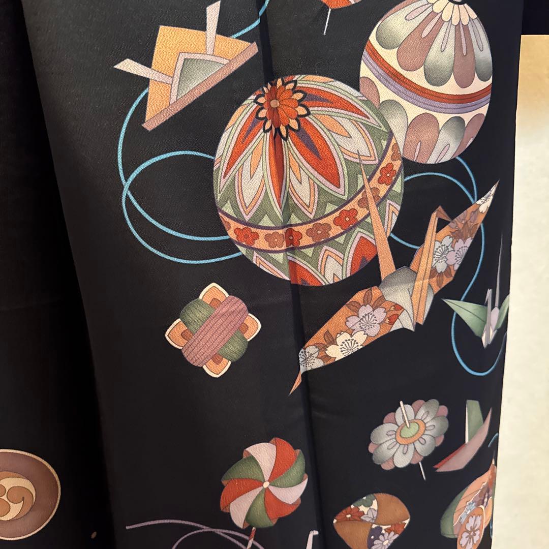 洗える振袖　撫松庵