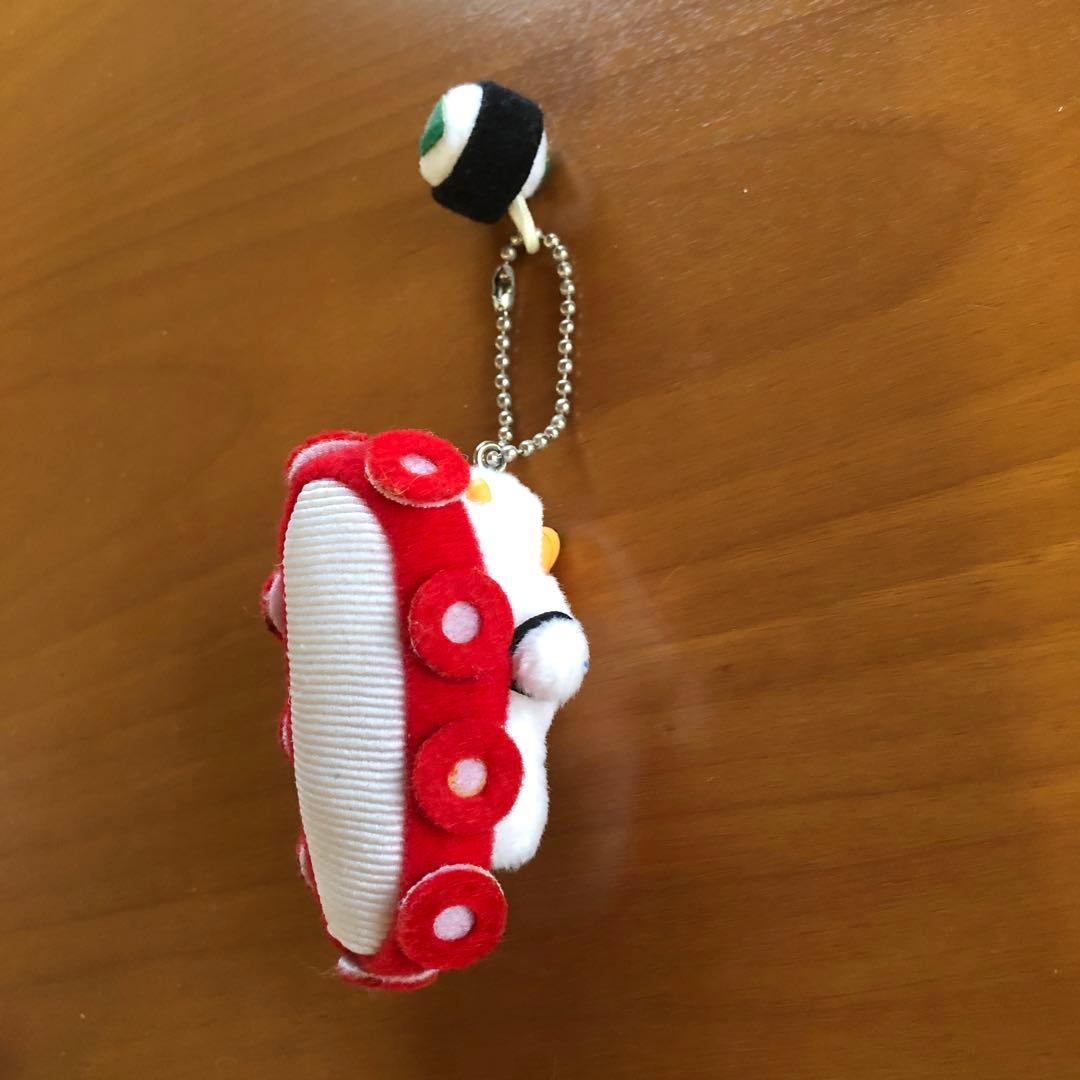 ミニぬいぐるみキーホルダー等　くまのプーさん（お寿司）【６個セット】