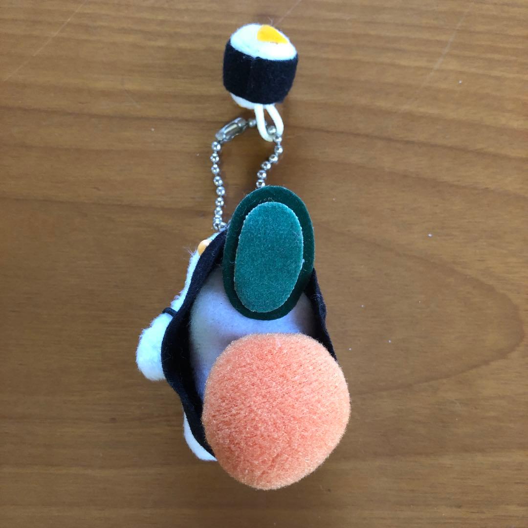 ミニぬいぐるみキーホルダー等　くまのプーさん（お寿司）【６個セット】