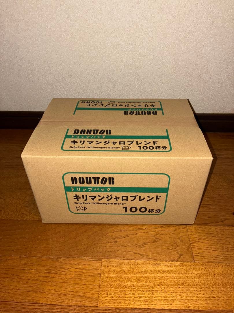 ドトール ドリップコーヒー100枚分×3種類