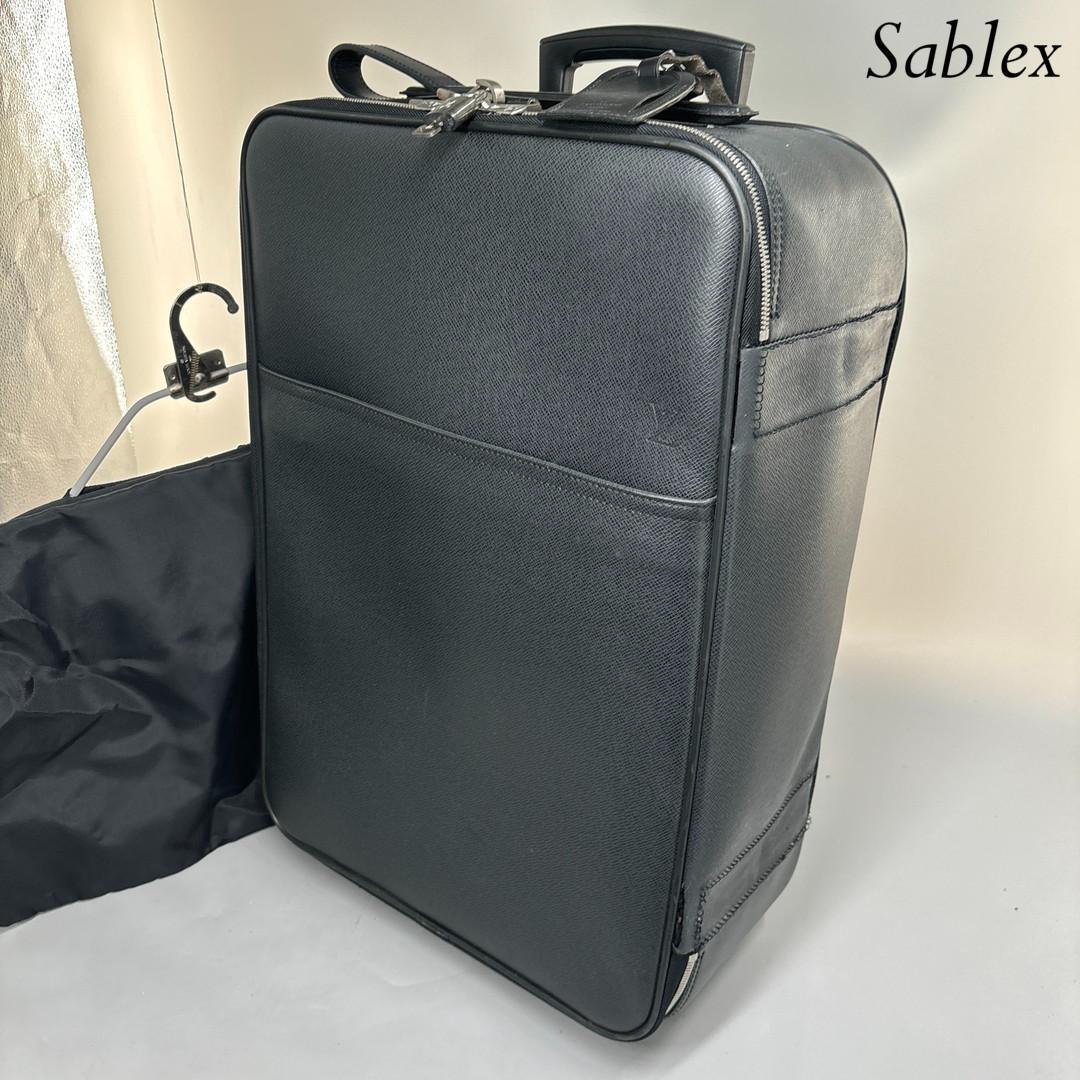 【極美品】ルイヴィトン■タイガ ペガス 55 M23312 レザー スーツケース