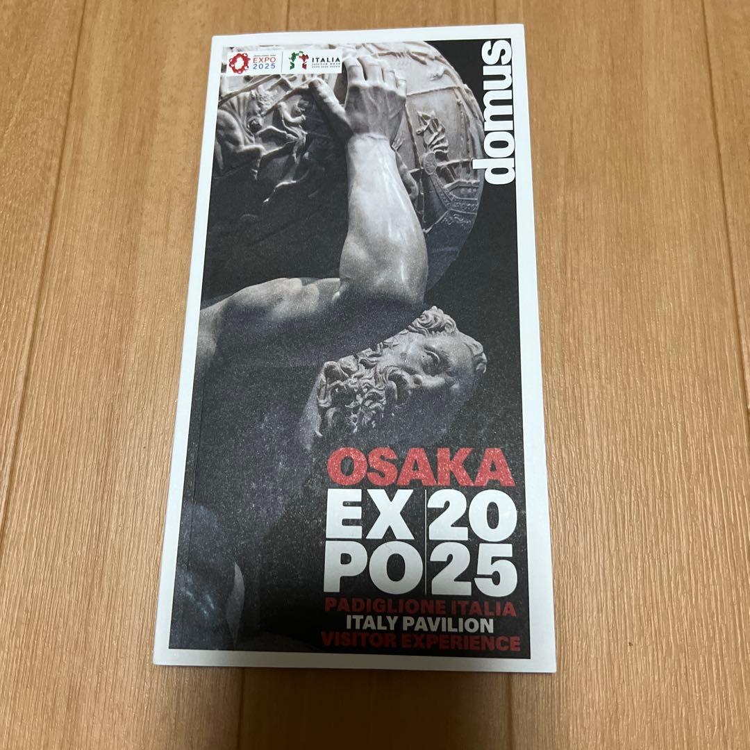 大阪万博　EXPO2025 イタリア館　トートバッグ　パンフレット　シール