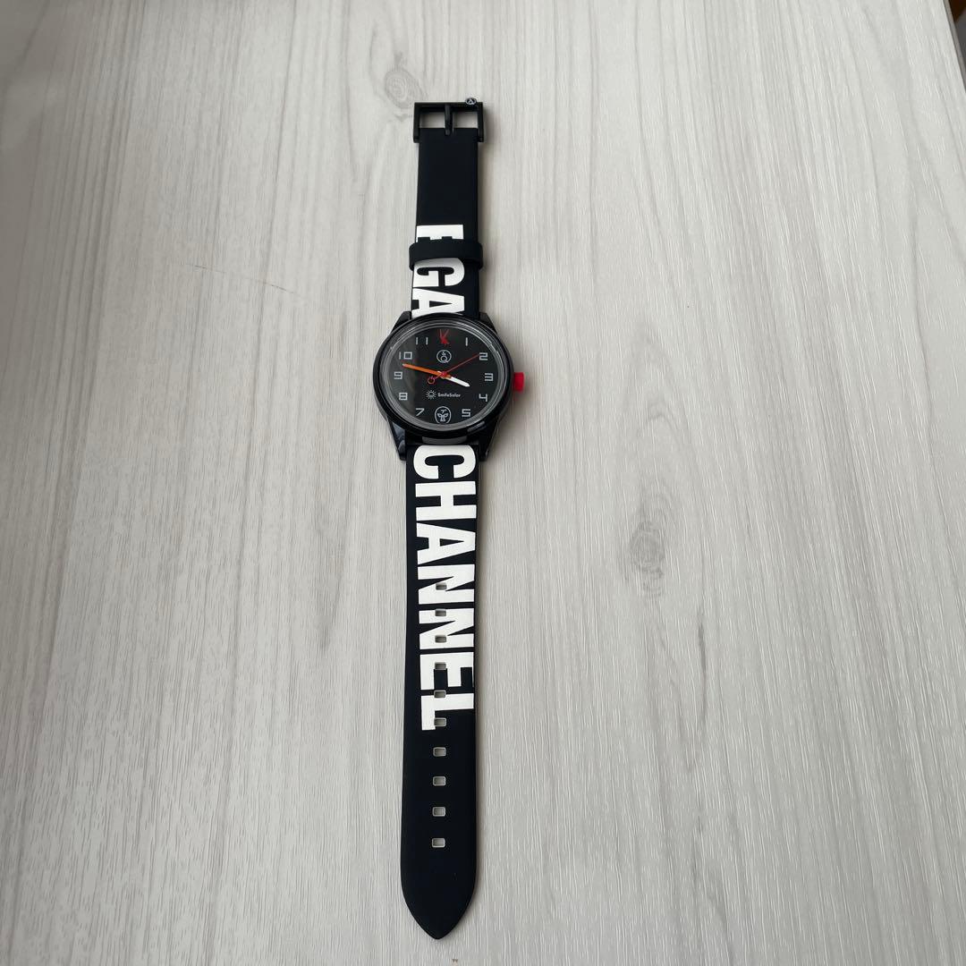 u*e様 エガちゃんねる　シチズンコラボモデル　腕時計　黒