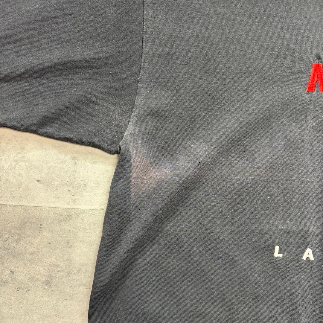 90s　XL　USA製　MOTOWN CAFE　スーベニア　刺繍