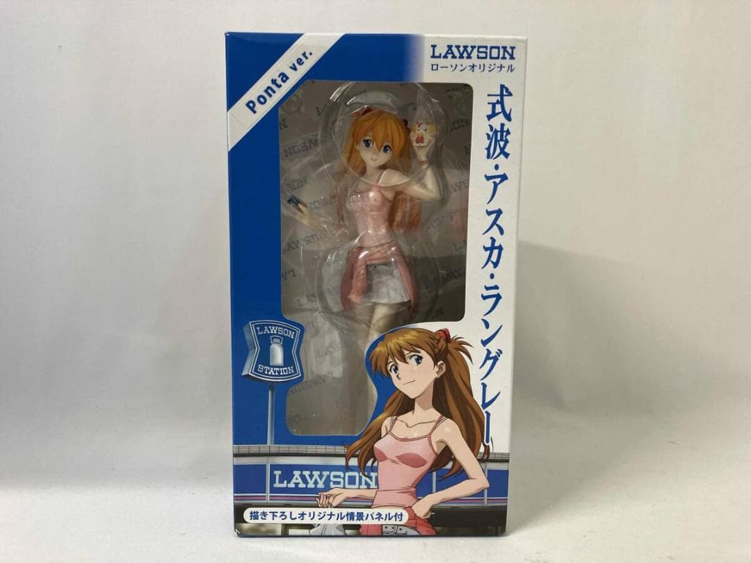 新品未開封　エヴァンゲリオン アスカ お買い物ver. LAWSON フィギュア