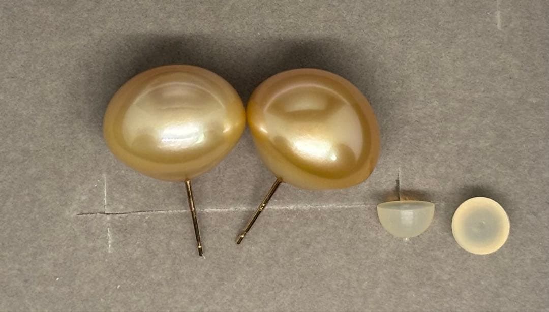 ゴールド 南洋真珠　大粒　15mm〜最終値下げ〜