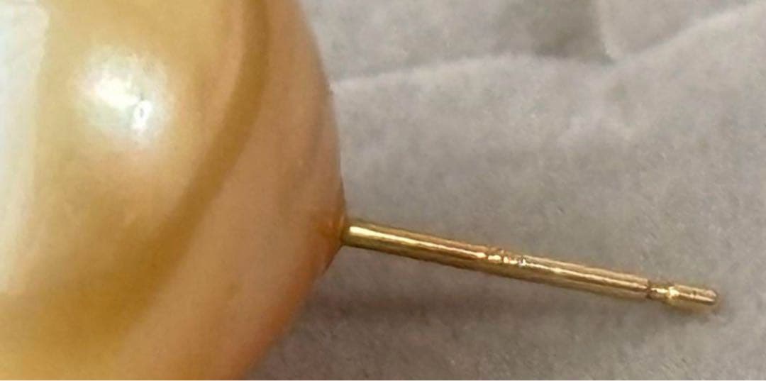 ゴールド 南洋真珠　大粒　15mm〜最終値下げ〜