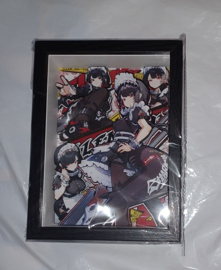 『ゼンレスゾーンゼロ』 エレン　立体絵　額縁付き