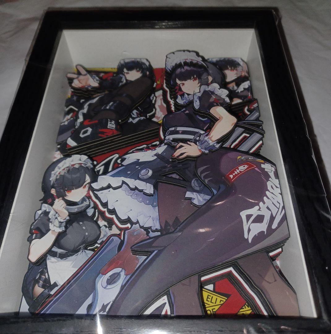 『ゼンレスゾーンゼロ』 エレン　立体絵　額縁付き