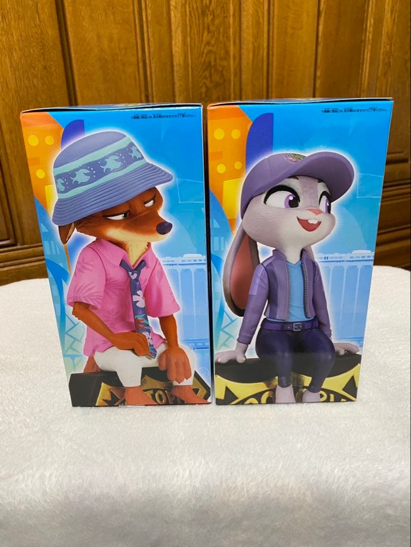 ジュディ　ニック　ズートピア　ディズニー　フィギュア