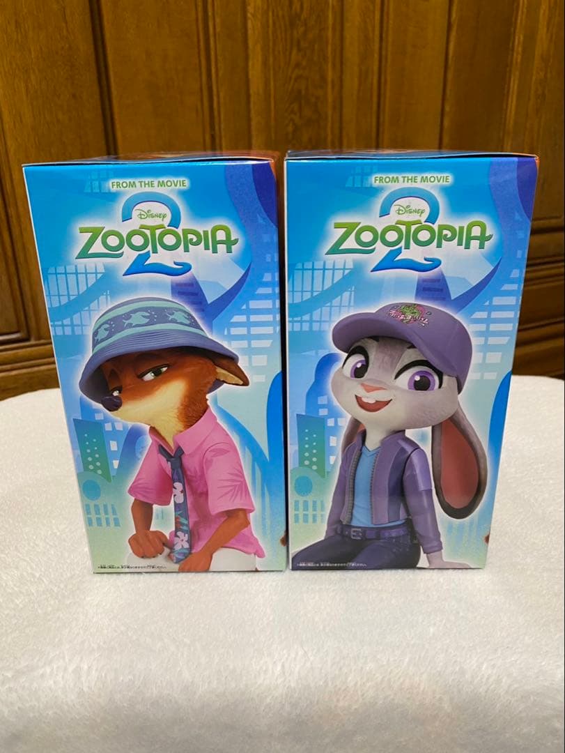 ジュディ　ニック　ズートピア　ディズニー　フィギュア